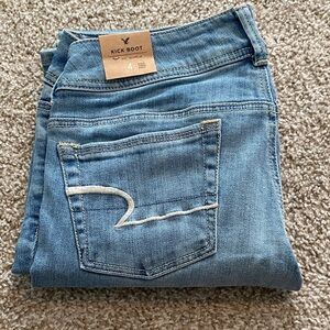 American Eagle Outfitters Blue Boot Cut Jeans